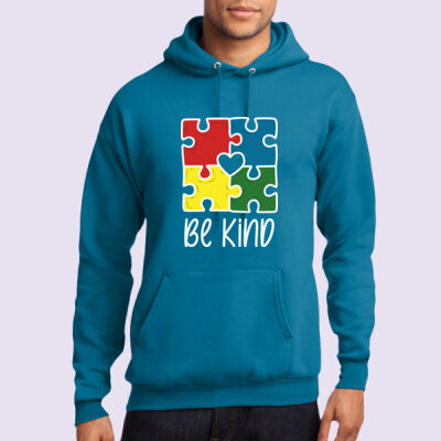 Adult - Be Kind Puzzle Hoodie - Autism Awareness Thumbnail