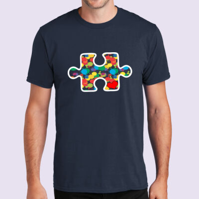 Adult - Puzzle Piece T-Shirt - Autism Awareness Thumbnail