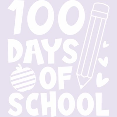 100 Days with pencil - White Thumbnail