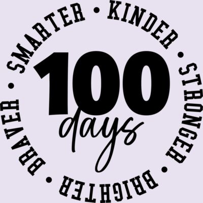 100 Days Circle - Black Thumbnail