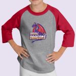 Youth Raglan T-Shirt - Doral Thumbnail