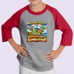 Youth Raglan T-Shirt - Doral Thumbnail