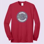 Adult Long Sleeve Core Blend Tee - Saddle Thumbnail