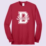 Adult Long Sleeve Core Blend Tee - Saddle Thumbnail