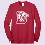 Adult Long Sleeve Core Blend Tee - Saddle Thumbnail