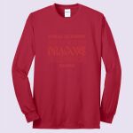 Adult Long Sleeve Core Blend Tee - Saddle Thumbnail